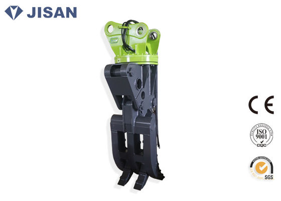 O log de gerencio do multi uso luta a máquina escavadora ZX210 de Hitachi do terno da garra da sucata