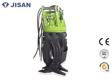 O log hidráulico pequeno do OEM luta a maquinaria de madeira da garra para a máquina escavadora de ZX120 ZX150