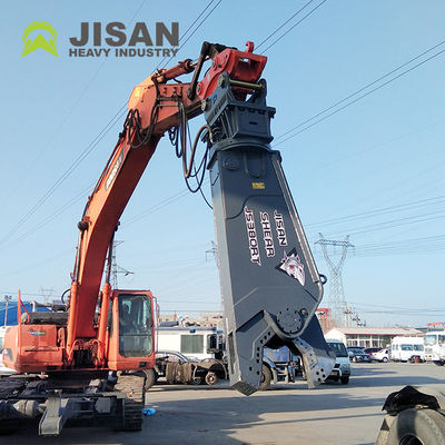 Tesoura de Attachment Hydraulic Demolition da máquina escavadora para os veículos do desperdício que desmontam