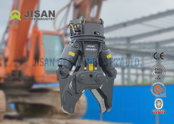 A máquina escavadora Attachments Hydraulic Steel desfaz-se da tesoura 4ton-9ton